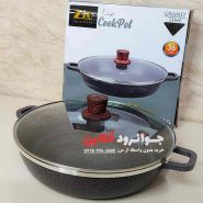 تابه رژیمی زیو سایز 36 گرانیت سنگی مدل Z-8102-36