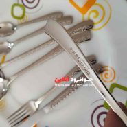 قاشق چنگال یونیک طرح ماروسی 144 پارچه بدون جعبه unique
