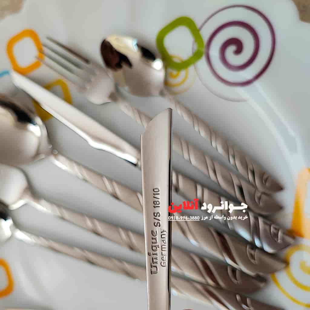 قاشق چنگال یونیک طرح مونیخ 144 پارچه 24 نفره Unique