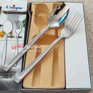 30555قاشق چنگال جعبه یونیک طرح شیکاگو بسته 12 عددی اصل SN2023