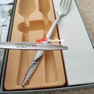قاشق چنگال جعبه یونیک طرح پالرمو بسته 12 عددی اصل