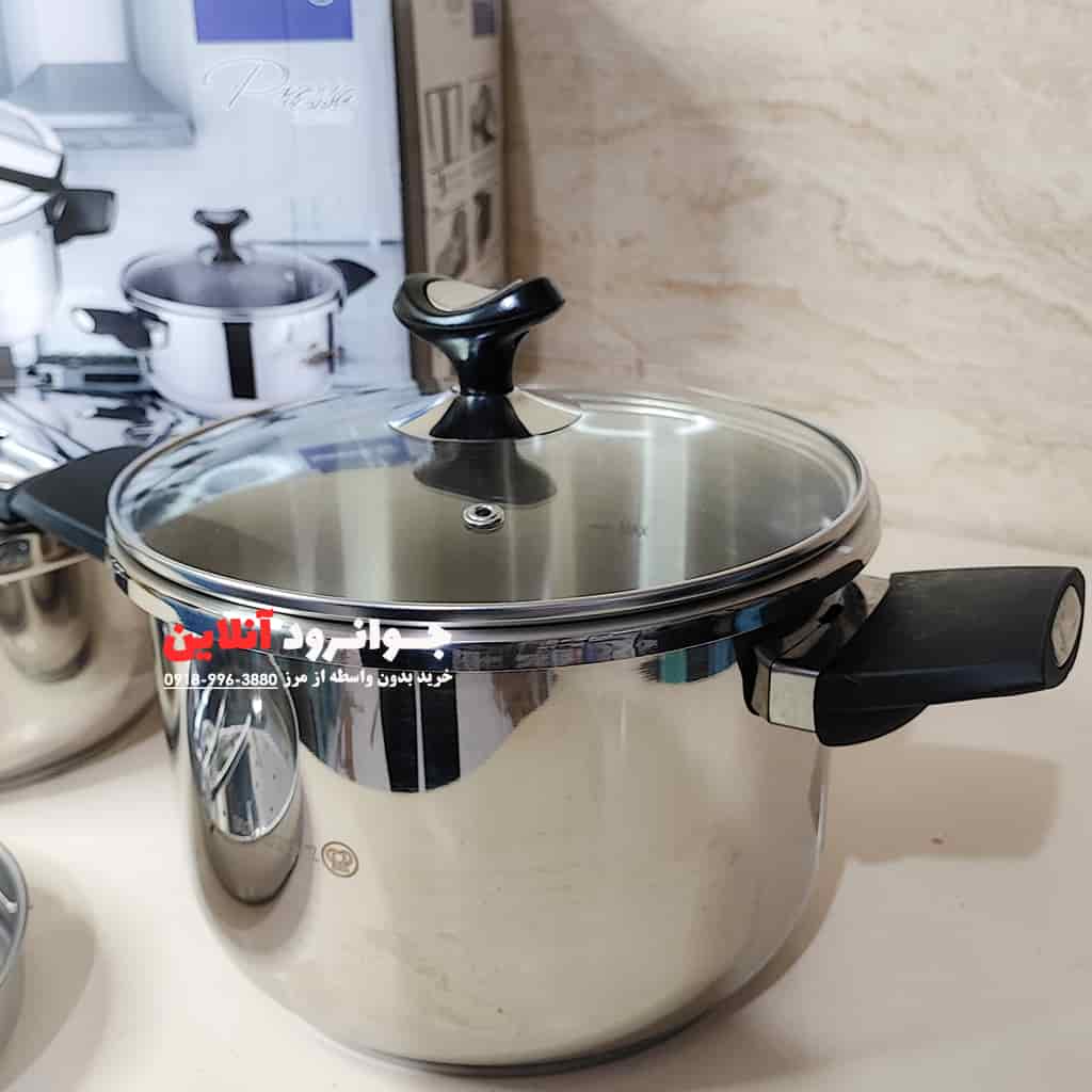 زودپز روگازی دوقلو کرکماز 5+7 لیتر Korkmaz Kz-2024