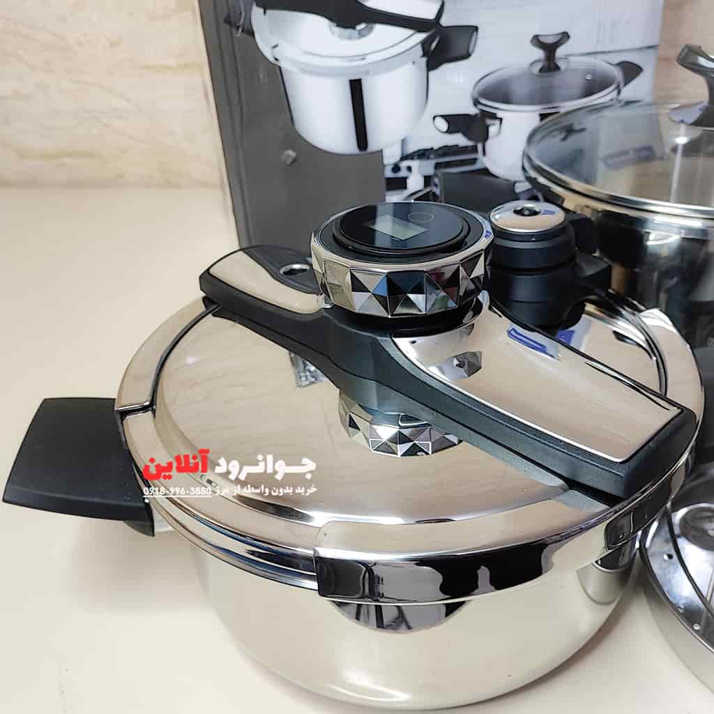 زودپز روگازی دوقلو کرکماز 5+7 لیتر Korkmaz Kz-2024
