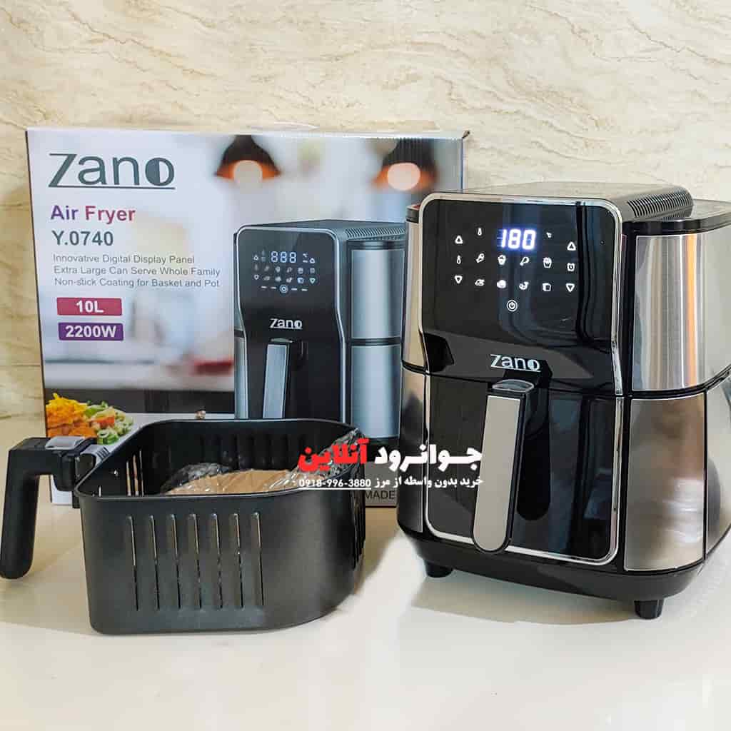 سرخ کن زانو 10 لیتر 2200 وات مدل Zano Y.0740