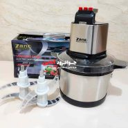 خردکن زانو 6 لیتر 5800 وات دارای دو سری تیغه 4 عددی Zano Y0740