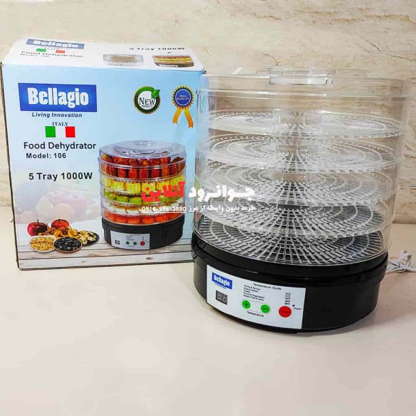 میوه خشک کن بلاجیو 5 طبقه مدل Bellagio 106