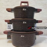 قابلمه زیو گرانیت پیراماید 6 پارچه سایز 24 Pyramid ZCS-8546S24 ZIO