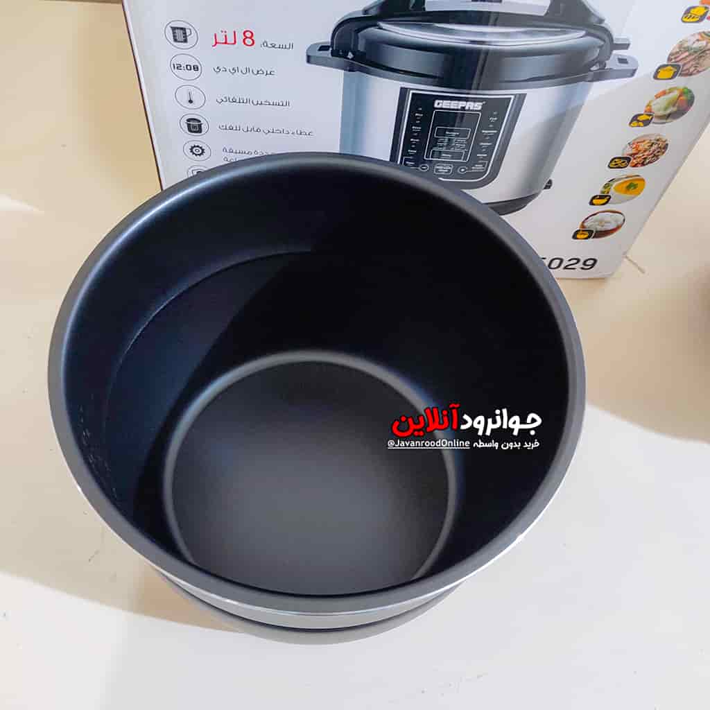 زودپز برقی جی پاس 8 لیتر Geepas GMC35029