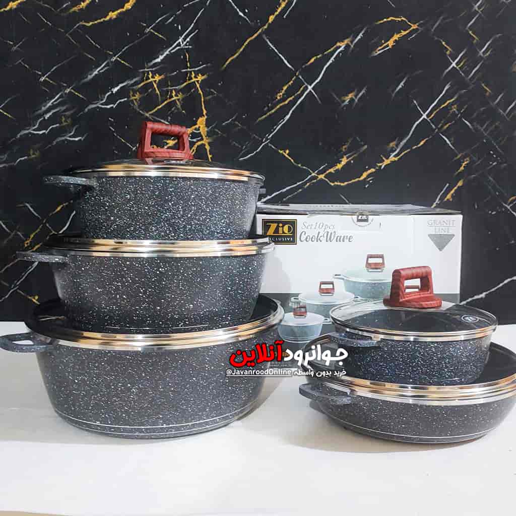 سرویس قابلمه زیو سامبا ZCS-7106 طرح 10 پارچه