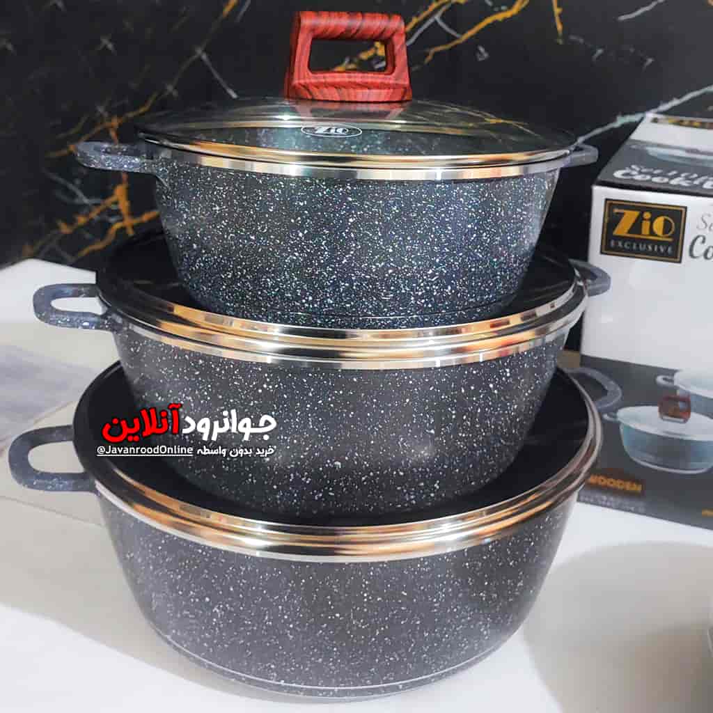 سرویس قابلمه زیو سامبا ZCS-7106 طرح 10 پارچه