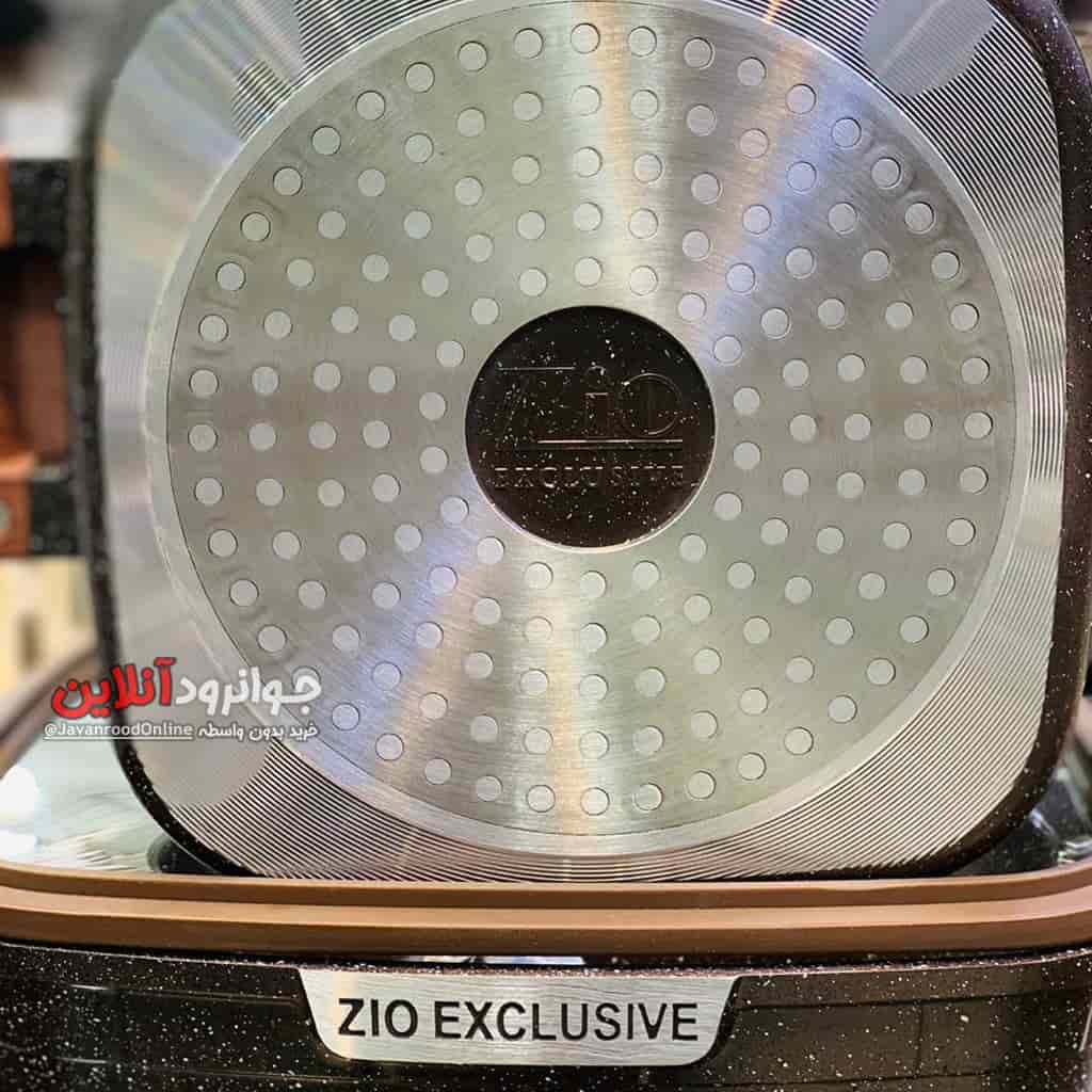 سرویس قابلمه زیو مربع ZCS-8560 Zio Castle طرح آجری کاستل 10 پارچه