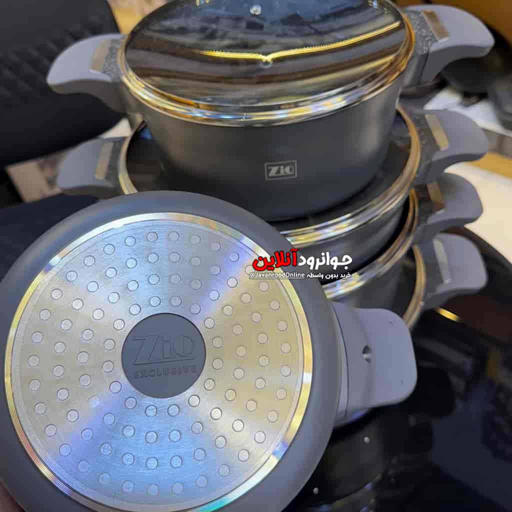 سرویس قابلمه زیو آیورا ZCS-8580 Zio Aura گرانیت 10 پارچه
