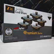 سرویس قابلمه زیو Zio ZCS-8600 گرانیت 10 پارچه