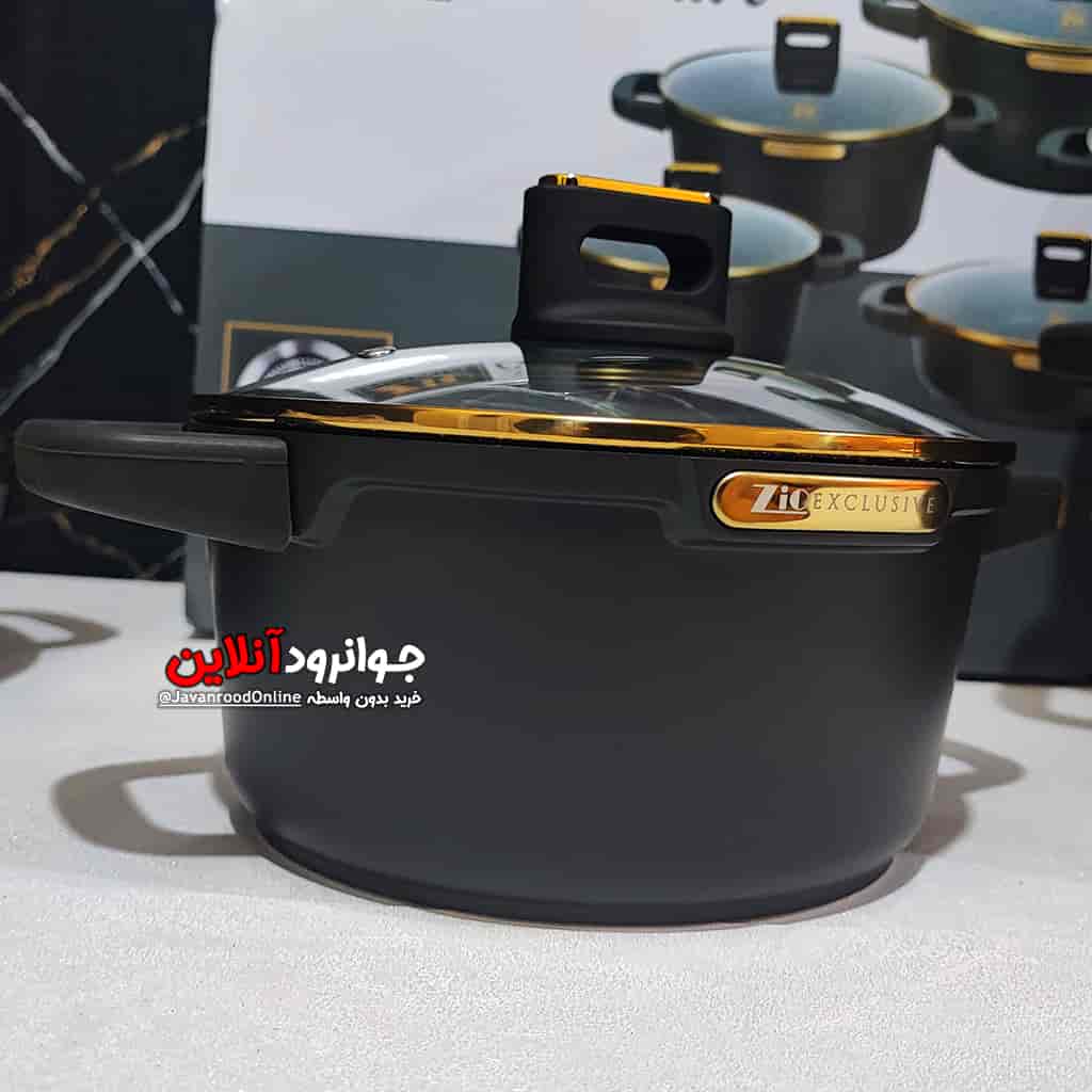 سرویس قابلمه زیو Zio ZCS-8600 گرانیت 10 پارچه