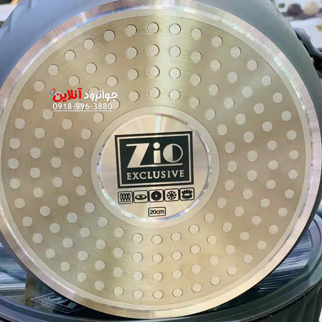 سرویس قابلمه زیو طرح کرون ZCS-8590 Crown Zio