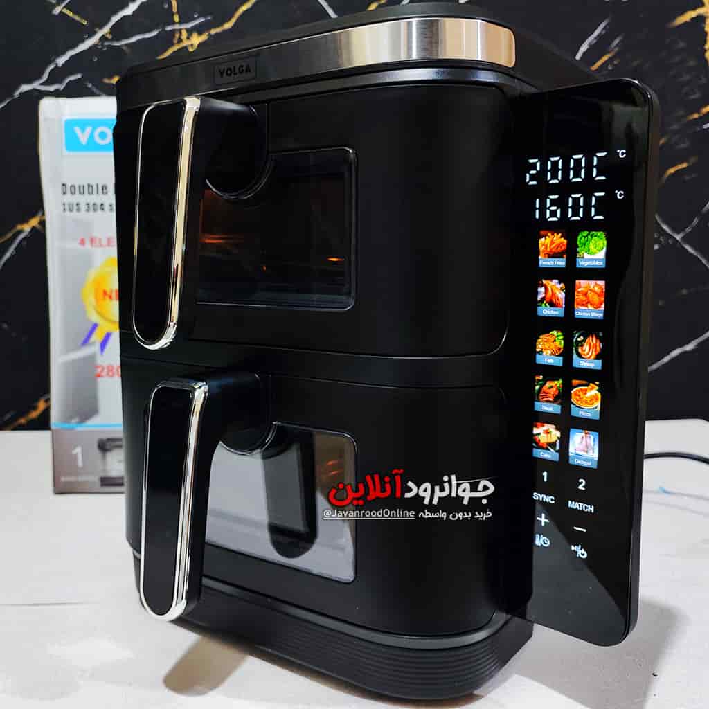 سرخ کن ولگا دو طبقه 11 لیتر 2800 وات VOLGA-147-H