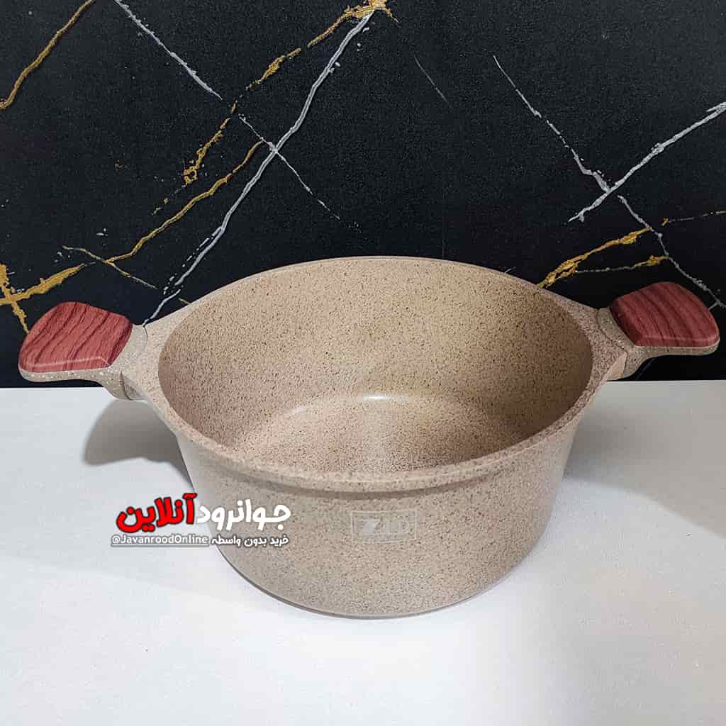 سرویس قابلمه زیو طرح صحرا 10 پارچه گرانیت ZCS-8570 Zio Sahra