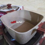 سرویس قابلمه زانو 10 پارچه مربع مدل ZA-1080 Zano