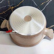سرویس قابلمه زیو طرح صحرا 10 پارچه گرانیت ZCS-8570 Zio Sahra