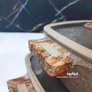 سرویس قابلمه مربعی لکسیکال طرح آجری 10 پارچه گرانیت Lexical DCC-59710-3 کرمی