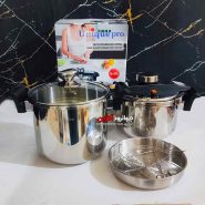 زودپز روگازی یونیک پرو دوقلو 6+8 لیتر Unique Pro