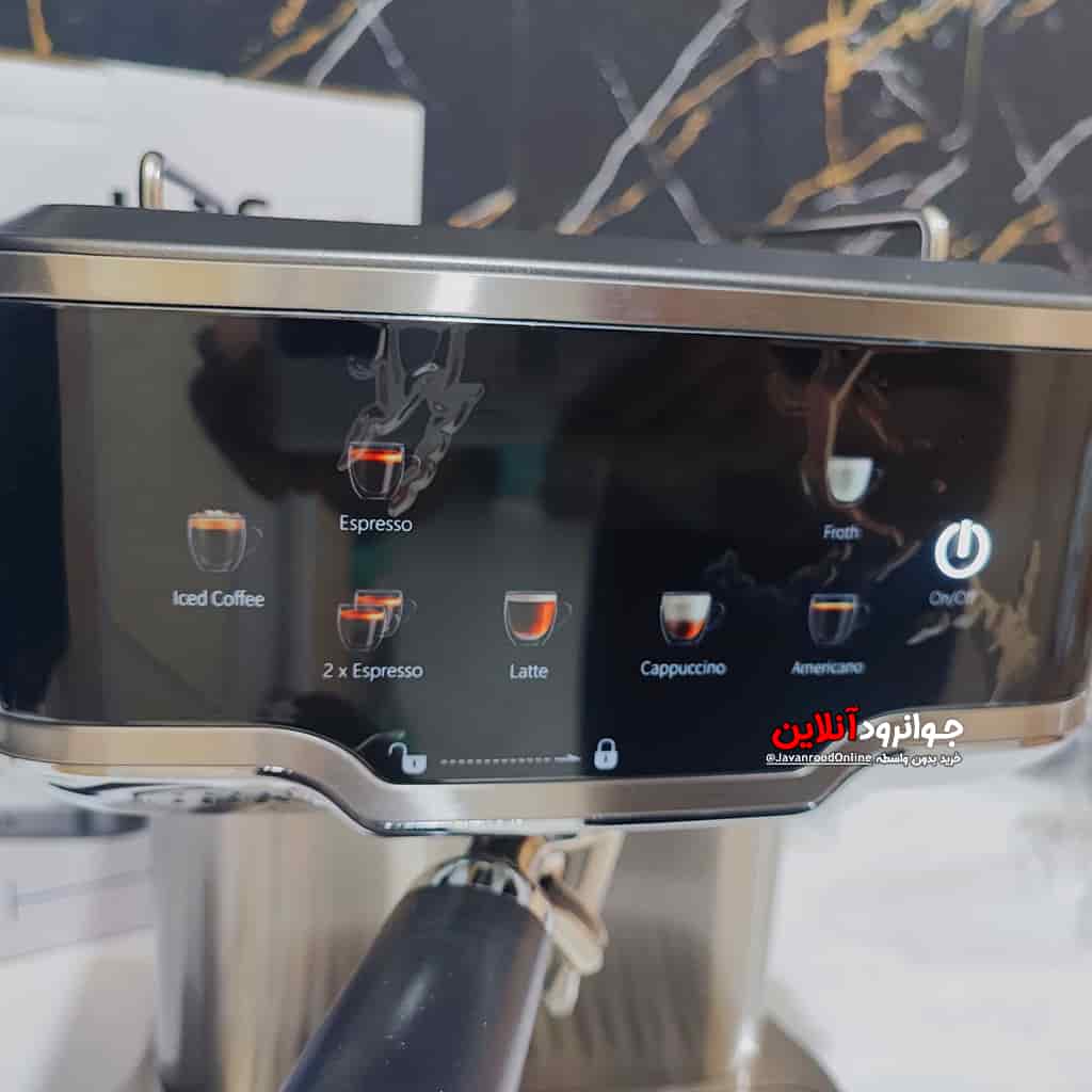 اسپرسو ساز نیولایف لمسی نیمه حرفه ای YN-D5-350 Newlife