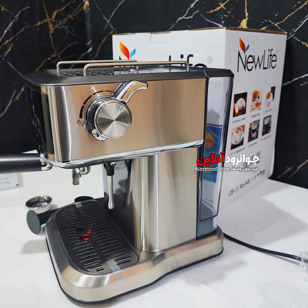 اسپرسو ساز نیولایف لمسی نیمه حرفه ای YN-D5-350 Newlife