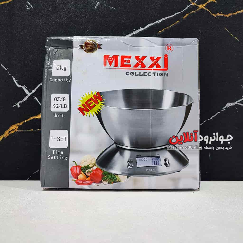 ترازو آشپزخانه گرمی مکسی MEXXI SCALE-999