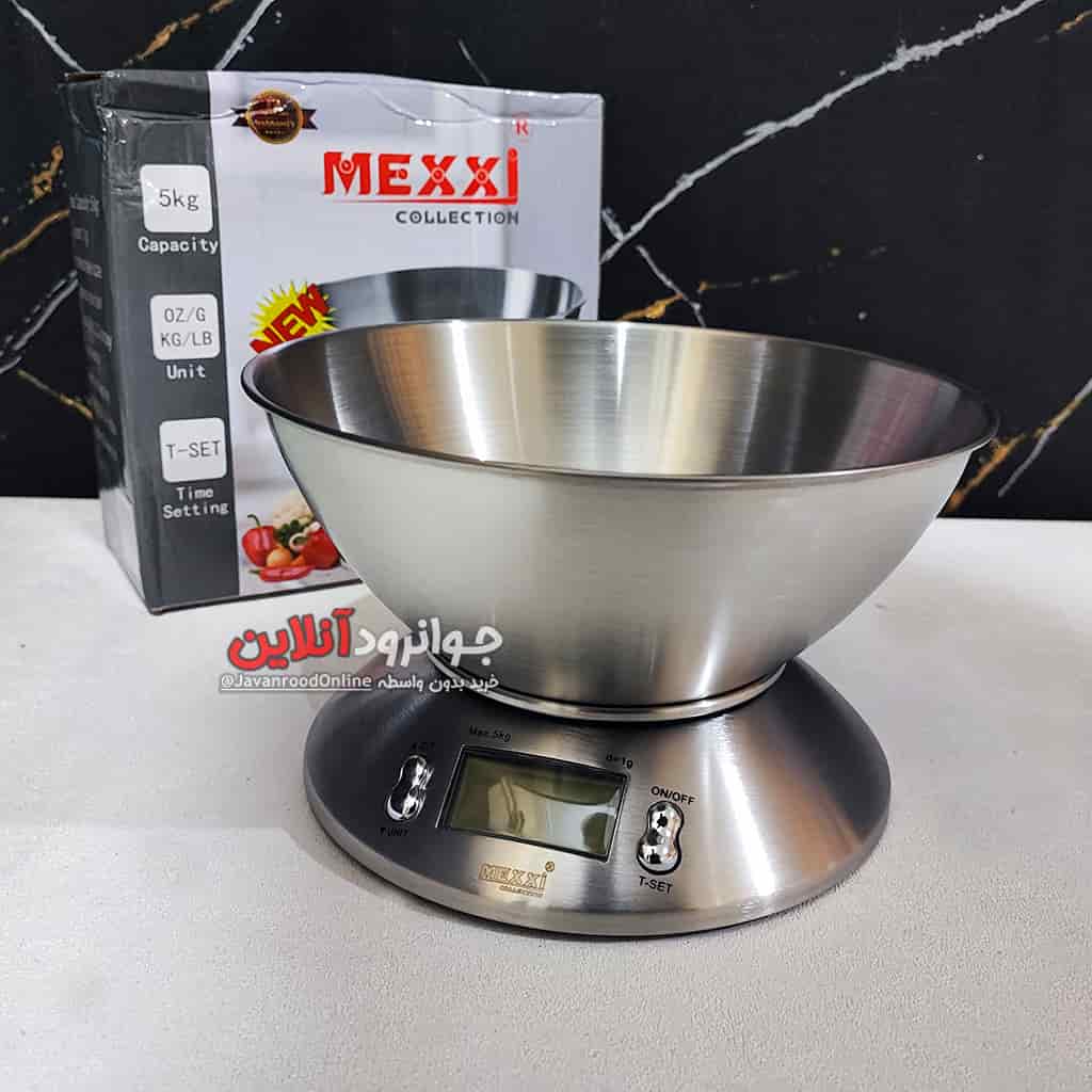 ترازو آشپزخانه گرمی مکسی MEXXI SCALE-999