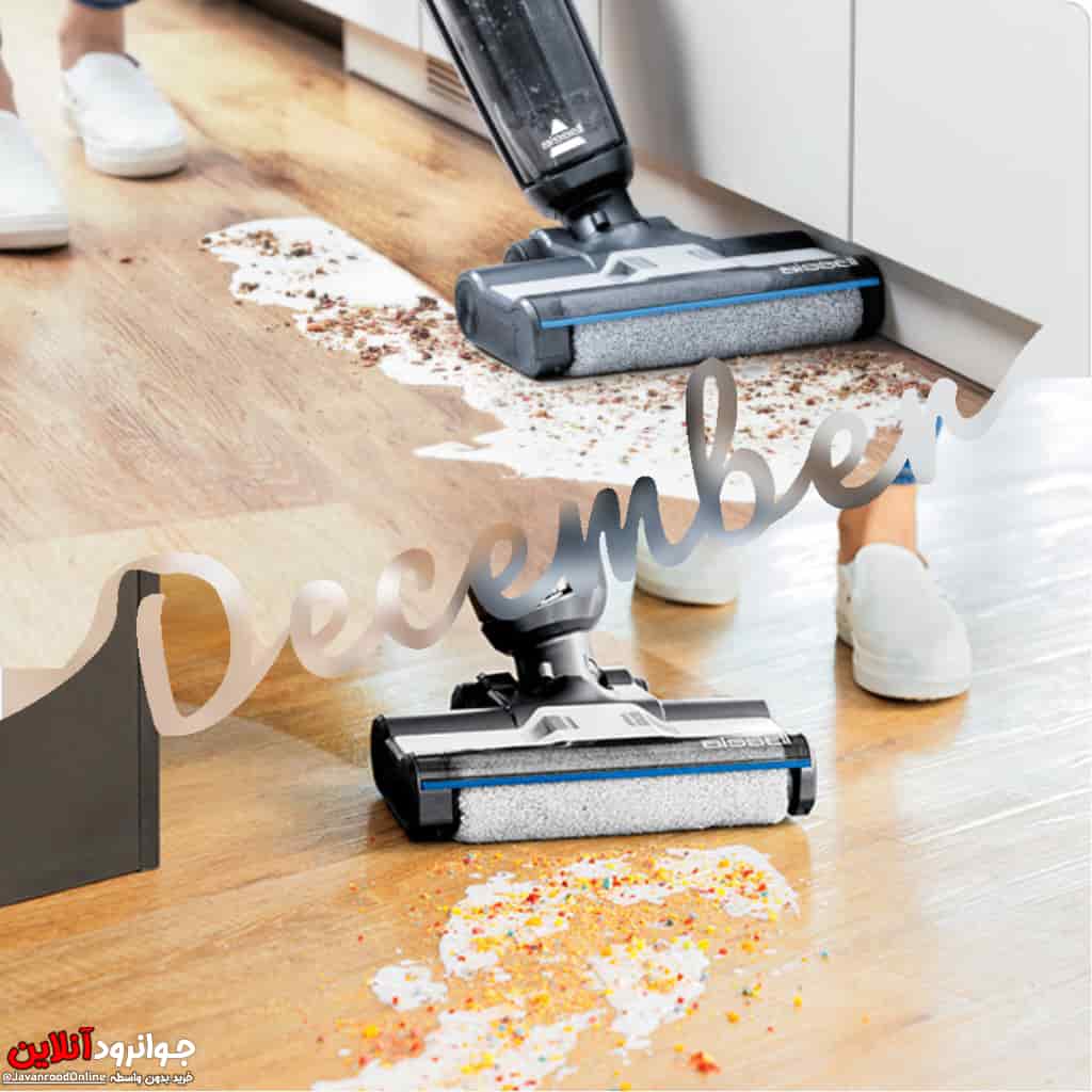 جارو شارژی بیسل HF3 3598Z بیسل سه کاره Bissell Crosswave