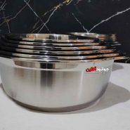 آبکش لگن یونیک دسته دار 6 عددی ستاره دار Unique-6