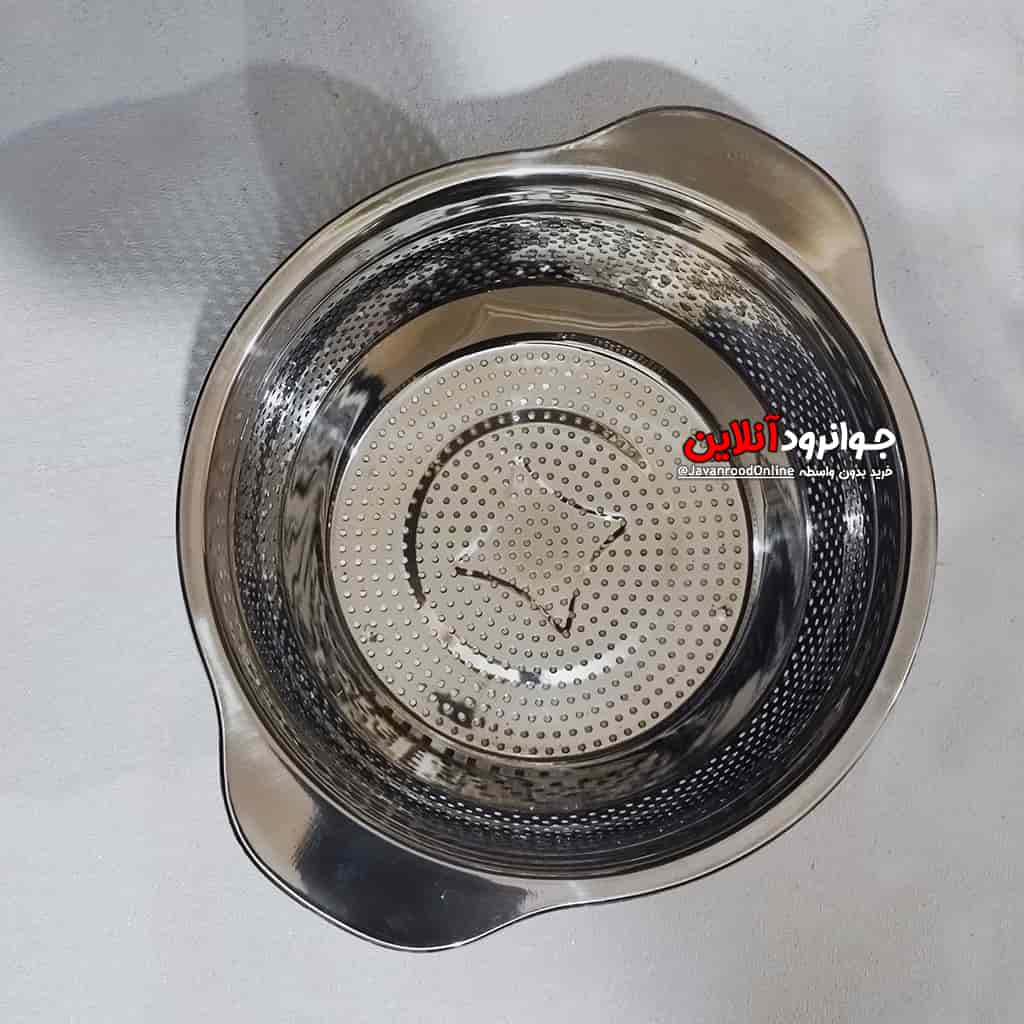آبکش لگن یونیک دسته دار 6 عددی ستاره دار Unique-6