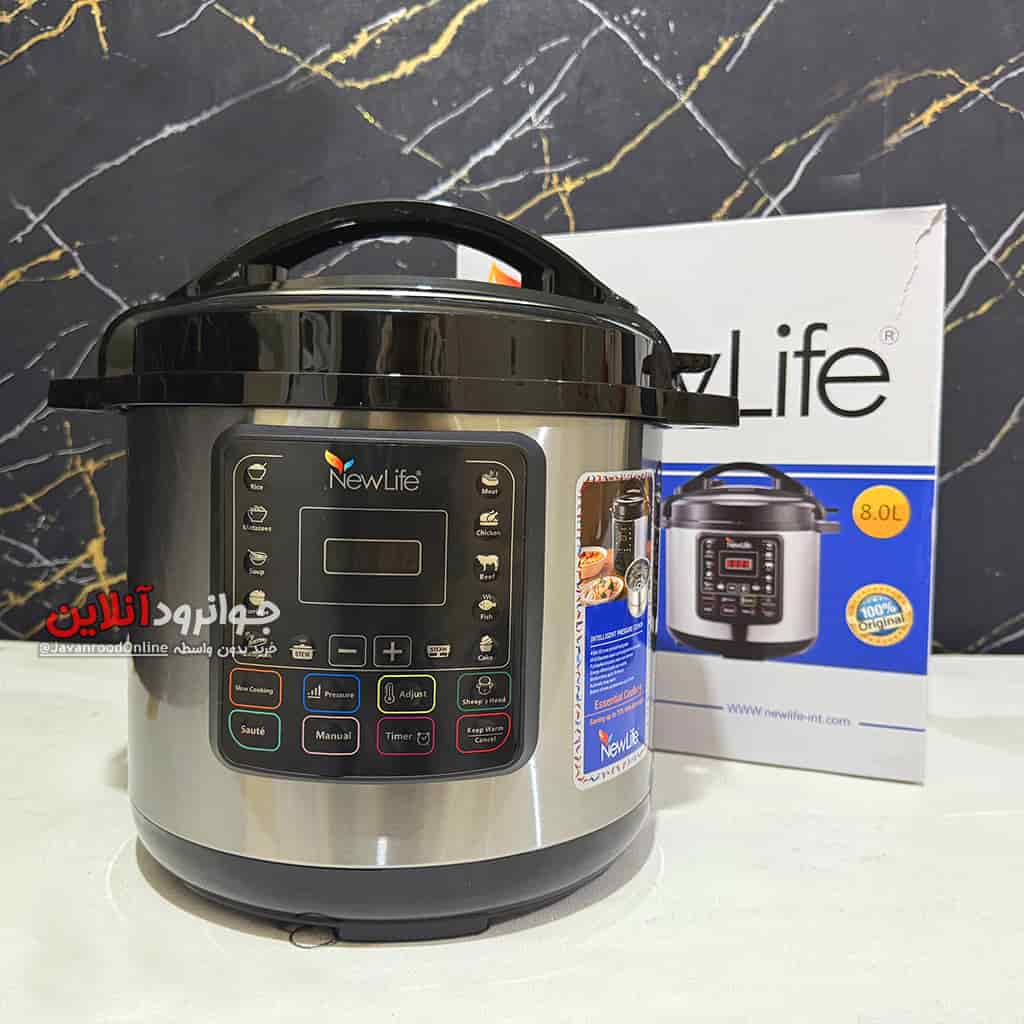 زودپز برقی 12 لیتر نیولایف PR-12L-412 Newlife