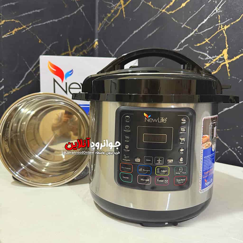 زودپز برقی 12 لیتر نیولایف PR-12L-412 Newlife