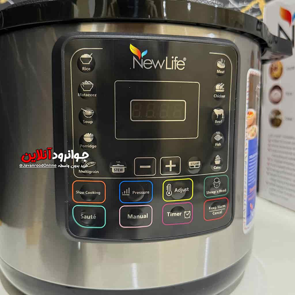 زودپز برقی 12 لیتر نیولایف PR-12L-412 Newlife