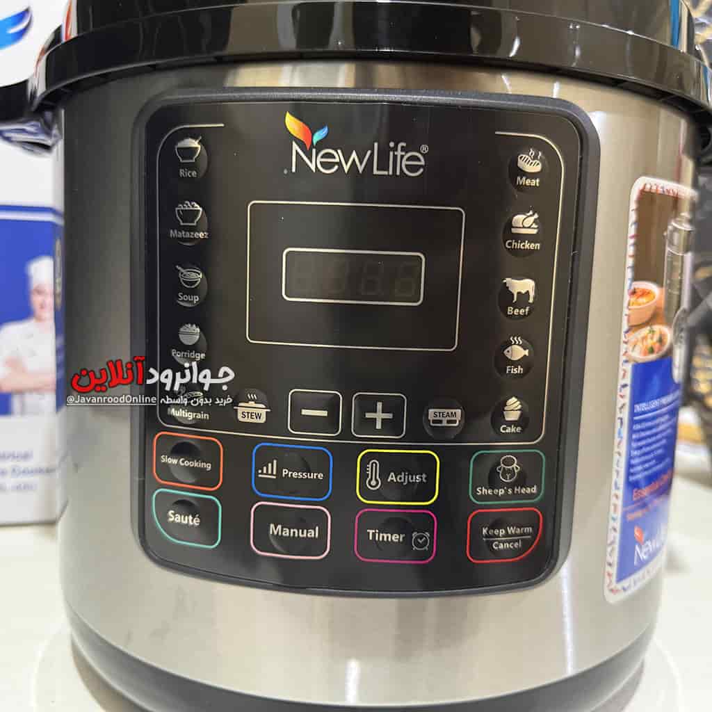 زودپز برقی نیولایف 8 لیتر PR-8L-480 Newlife