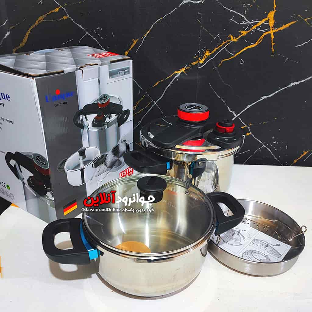 زودپز روگازی 6+4 لیتر یونیک Unique DSTN 46