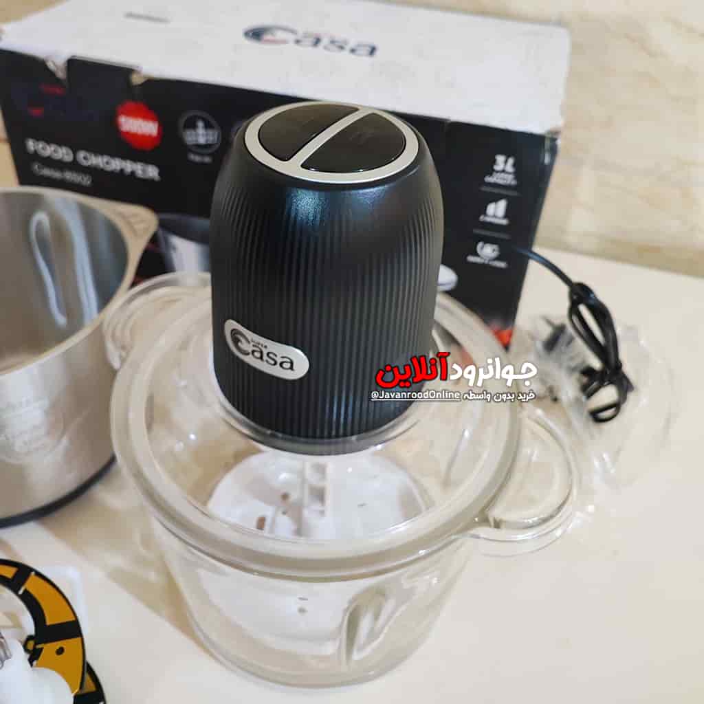 خردکن دو کاسه سوپر کاسا 3 لیتر Casa-8502