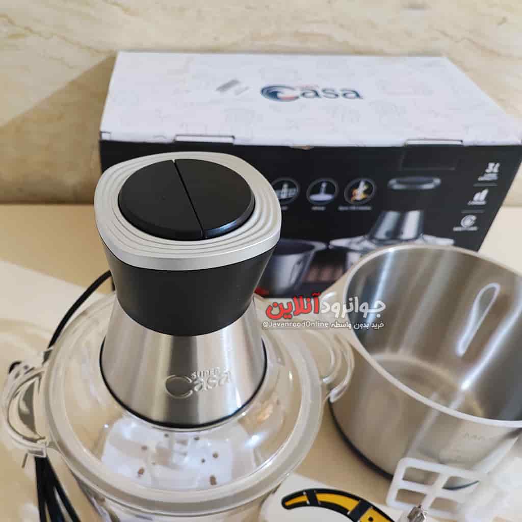 خردکن سوپر کاسا دو کاسه 3 لیتر Casa-8501