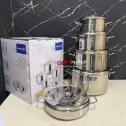 سرویس قابلمه استیل کرکماز A-1902 Pro Astra Korkmaz