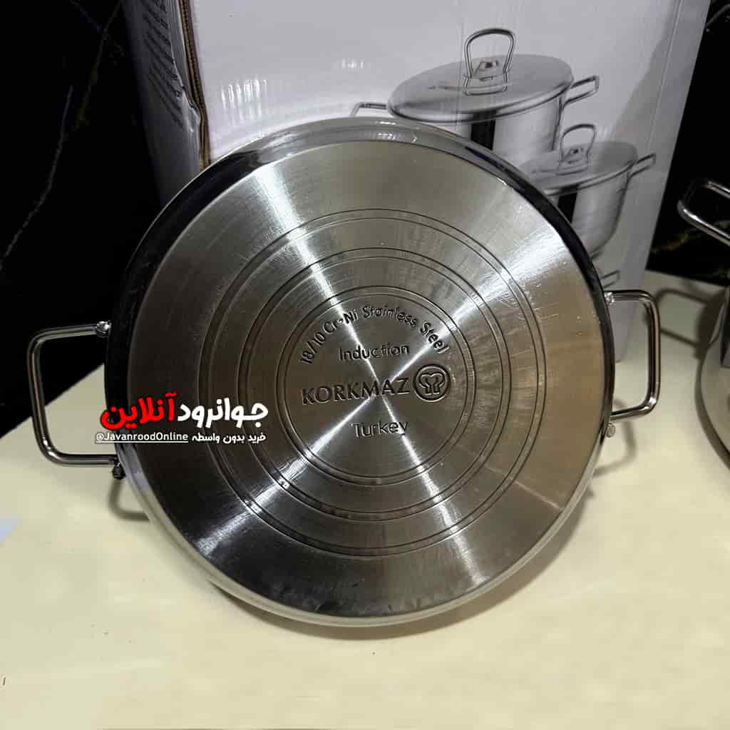 سرویس قابلمه استیل کرکماز A-1902 Pro Astra Korkmaz