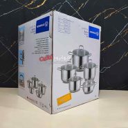 سرویس قابلمه کرکماز 10 پارچه استیل A-1901 Pro Astra Korkmaz