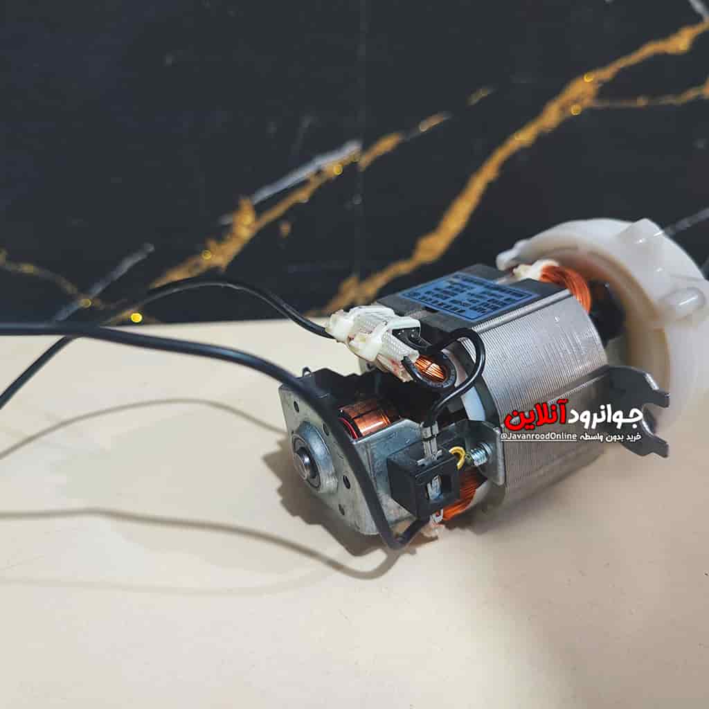موتور اصلی خردکن 3 لیتر و 4 لیتر سیم پیچ مس آلومینیوم گیربکس دار مدل LDS543008