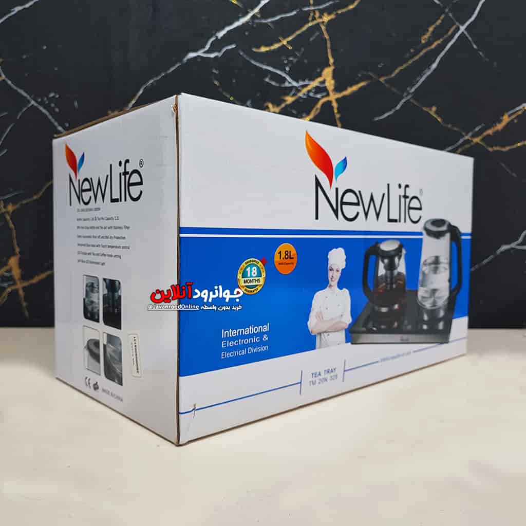 چای ساز نیولایف کنارهمی NewLife TM 20N 328