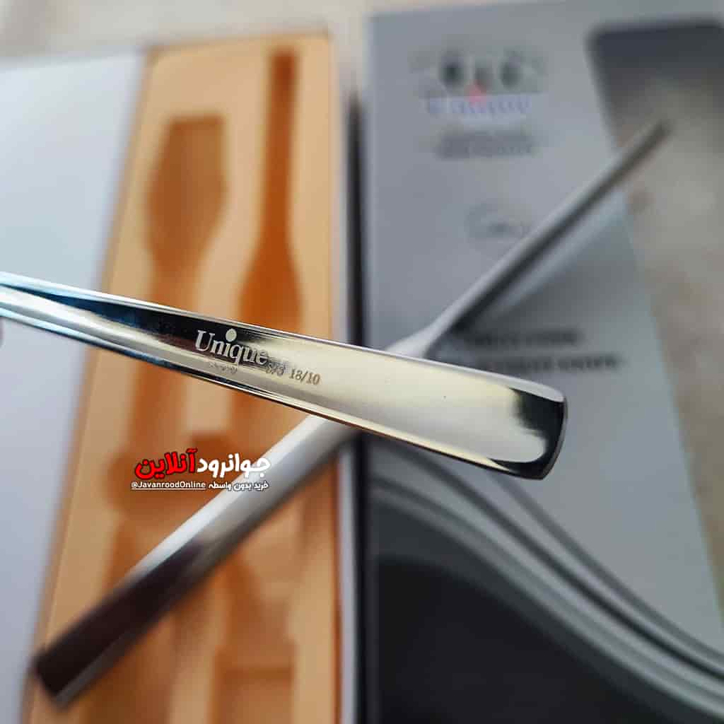 کارد و چنگال یونیک طرح شیکاگو استیل 12 پارچه 6 نفره Uni-4