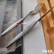 کارد و چنگال یونیک طرح پارما استیل 12 پارچه Uni-3