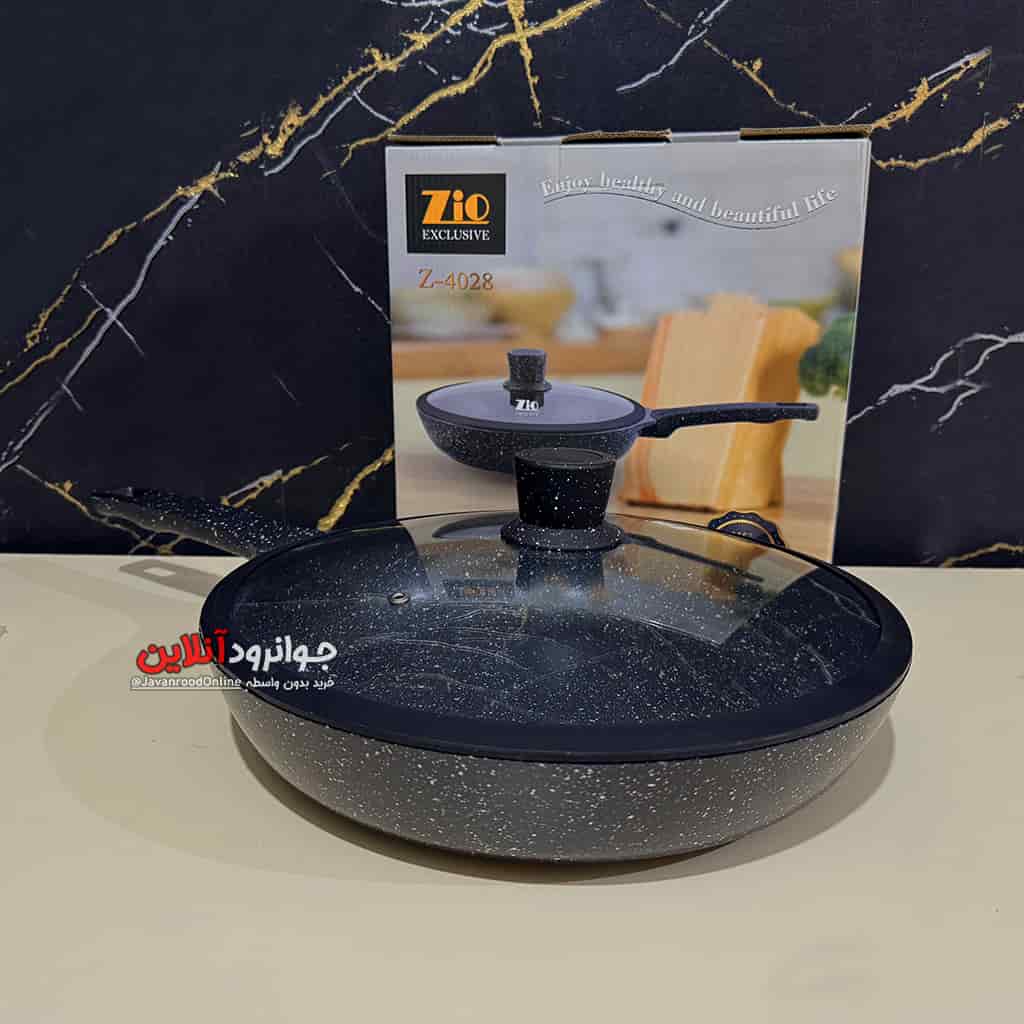 تابه زیو سایز 28 دسته بلند گرانیتی Zio Z-4028