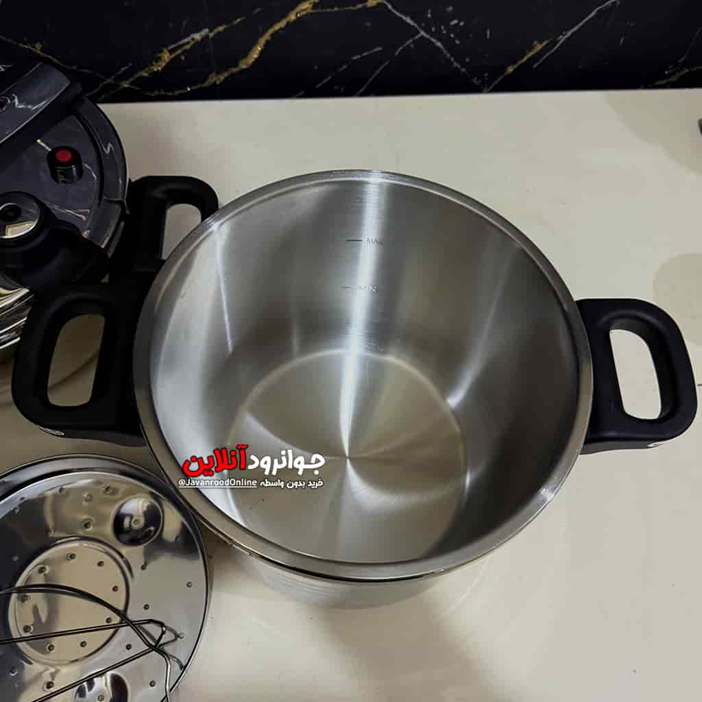 زودپز روگازی دوقلو زیو 5+7 لیتر ZPC-1655S07 Zio