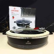 تابه لایف اسمایل سایز 40 سرامیکی Life Smile40 LUSHR-40BB