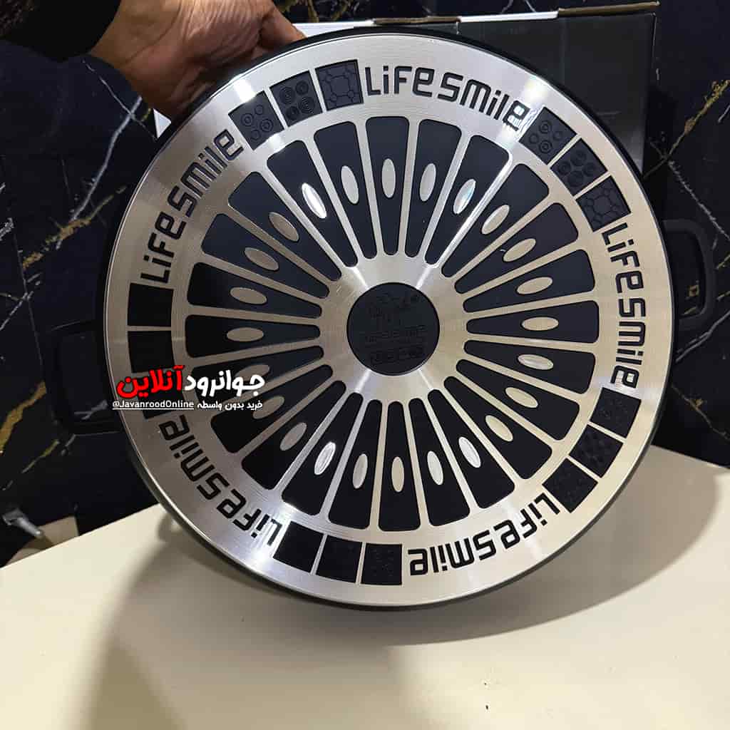 تابه لایف اسمایل سایز 40 سرامیکی Life Smile40 LUSHR-40BB